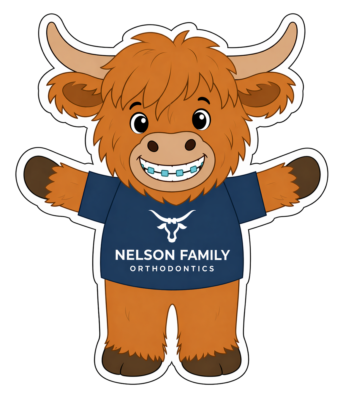 Nelly Nelson, the Nelson Family Orthodontics mascot
